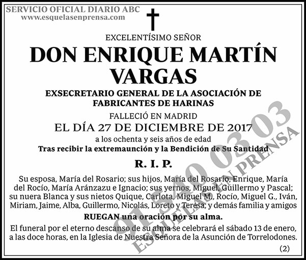 Enrique Martín Vargas